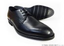 PARASHOE 本革 プレーントゥ ビジネスシューズ 黒（ブラック）ワイズ（足幅）3E（EEE）22cm（22.0cm）、22.5cm、23cm（23.0cm）、23.5cm、24cm（24.0cm） 【小さいサイズ（スモールサイズ）革靴・紳士靴】 (PS-1800-BLK)