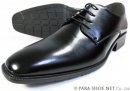 S-MAKE（エスメイク）プレーントゥ ビジネスシューズ 黒 ワイズ3E（EEE） 27.5cm、28cm（28.0cm）、29cm（29.0cm）、30cm（30.0cm）【大きいサイズ（ビッグサイズ）メンズ紳士靴】（pns1103-blk）