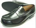BRAVAS Lapel（MoonStar）メンズ ローファー 黒 （学生靴・通学靴・紳士靴） ［大きいサイズ 27.5cm、28cm、29cm、30cm、小さいサイズ 22cm、22.5cm、23cm、23.5cm、24cm あり］