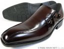 S-MAKE（エスメイク）ストラップスリッポン ビジネスシューズ ダークブラウン ワイズ3E（EEE） 27.5cm、28cm（28.0cm）、29cm（29.0cm）、30cm（30.0cm）【大きいサイズ（ビッグサイズ）メンズ紳士靴】