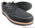 LiBERTO（EDWIN）レザースニーカー（4cm防水・防滑ソール）カジュアルシューズ 黒（ブラック）ワイズ3E（EEE）28cm（28.0cm）、29cm（29.0cm）【大きいサイズ（ビッグサイズ）メンズ 紳士靴】（PACC-60648-BLK）