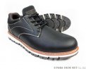 LiBERTO（EDWIN）プレーントゥ カジュアルシューズ（4cm防水・防滑ソール）黒（ブラック）ワイズ3E（EEE）28cm（28.0cm）、29cm（29.0cm）【大きいサイズ（ビッグサイズ）メンズ 紳士靴】（PACC-60646-BLK）