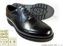 匠（TAKASHI）本革 内羽根ストレートチップ（キャップトゥ）ビジネスシューズ 幅広Gワイズ（6E/EEEEEE）黒［メンズ革靴・紳士靴・大きいサイズ（ビッグサイズ） 27.5cm、28cm（28.0cm）、28.5cm、29cm（29.0cm）、30cm（30.0cm）あり］ (PTT23S-BLK)