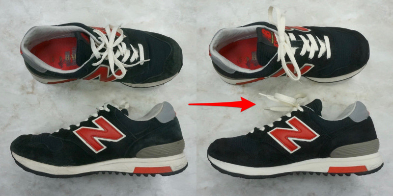 newbalance m1500 suede reglue sole sneaker cleaning dye 10