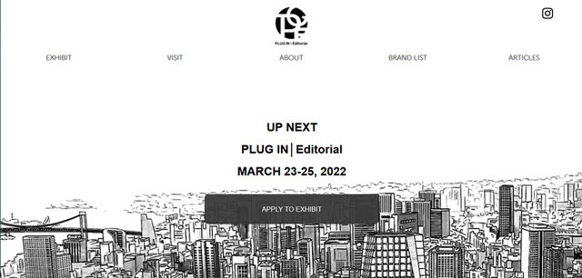 PLUG IN（プラグイン）｜Editorial 2022年3月展