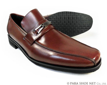 Christian Carano（クリスチャン カラノ）本革 ビットローファー ビジネスシューズ 茶色 ワイズ3E（EEE）～4E（EEEE） 27.5cm、28cm（28.0cm）、28.5cm、29cm（29.0cm）、29.5cm、30cm（30.0cm）【大きいサイズ（ビッグサイズ）紳士靴（革靴）】 (1327-BR)