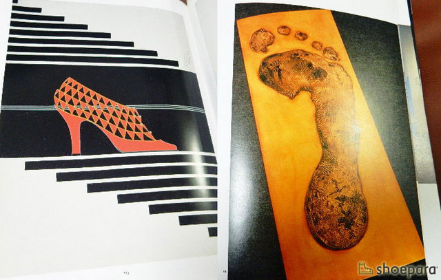 靴と足の絵画（アート）を見る－「ERTE（1995年／Jean Tibbetts）」、「ボロフスキー展（1987年）」作品集（書籍）より